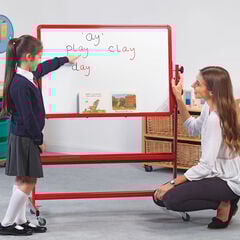 Mobile Tilt 'N' Teach Whiteboard With Stand  Mobile Tilt 'N' Teach Whiteboard With Stand  hi-res