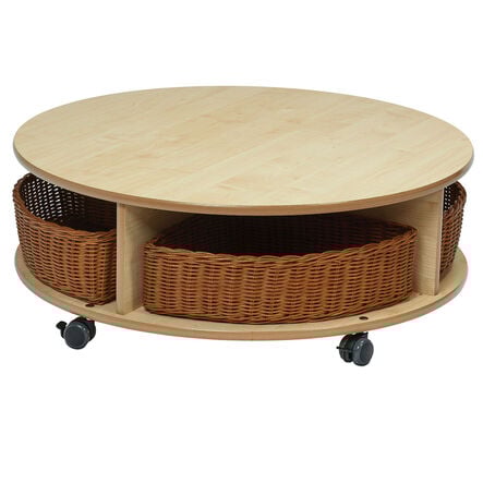 Millhouse Single Tier Mobile Circular Storage Unit  hi\-res