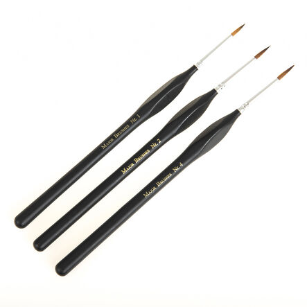 Triangular Handle Synthetic Brushes 10pk  hi\-res
