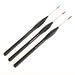 Triangular Handle Synthetic Brushes 10pk  hi\-res
