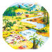 Small World Prehistoric Dinosaur Tuff Tray Mat  hi\-res