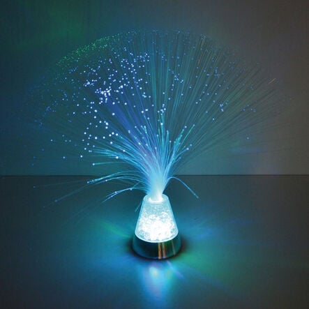Fibre Optic Lamp with Colour Changing Base  hi\-res