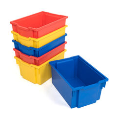 Gratnells Storage Trays 6 Pack Multicoloured Extra Deep Multicoloured hi-res