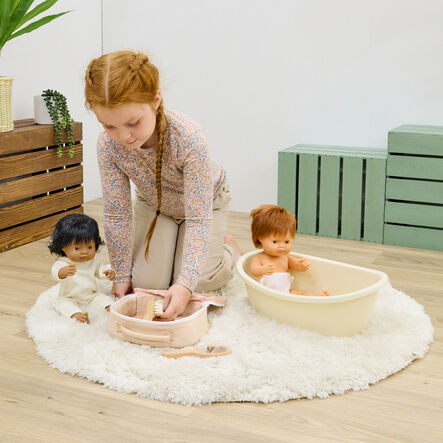 Miniland Doll Care Bath \x26 Beauty Set  hi\-res