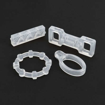 TTS Sensory Shape Oral Chews 4pk Clear  hi\-res
