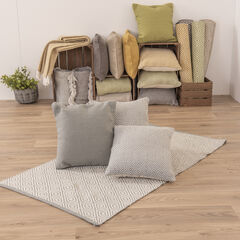 Large Eco Friendly Rug and Cushion Set  Large Eco Friendly Rug and Cushion Set  hi-res
