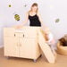 Walk Up Change Unit with Antibac Mat Cream Cream hi\-res