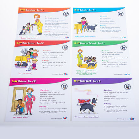TTS Griff The Wellbeing Dog Puppet and Book Collection  hi\-res