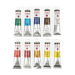 Daler Rowney Georgian Water Mixable Oil Paints 10X 20ML  hi-res