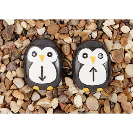 Pre\-Coding Penguin Stones 18pk  hi\-res