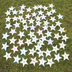 Letter & Sounds Outdoor Stars 68pk  Letter & Sounds Outdoor Stars 68pk  hi-res