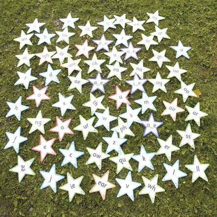 Letter \x26 Sounds Outdoor Stars 68pk  hi\-res
