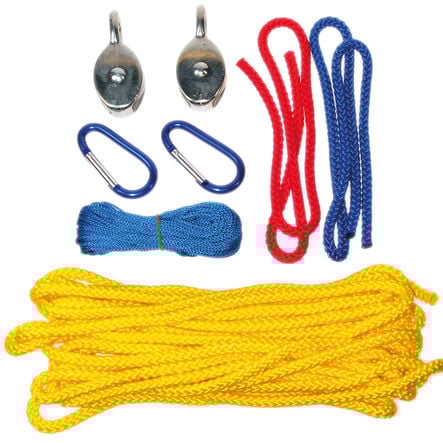 Outdoor Traversing Pulley System  hi\-res
