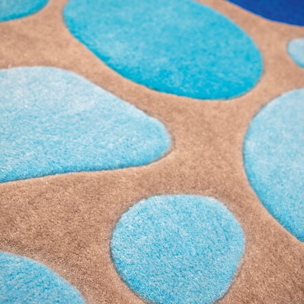 Water Droplet Super Deluxe Carved Carpet  hi\-res