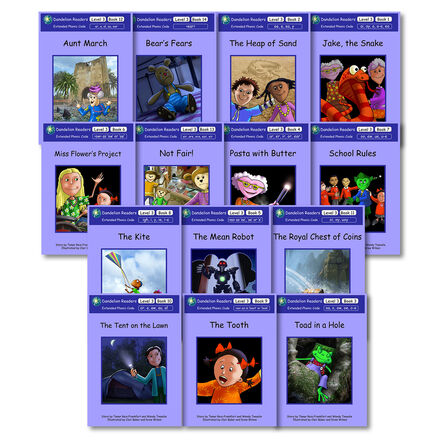 Dandelion Extended Phonic Readers Decodable Book Packs  hi\-res