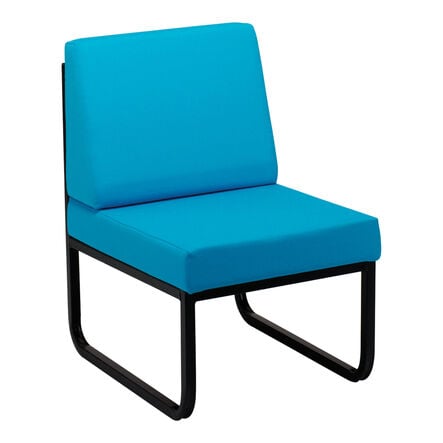 Reception Chairs Without Arms \x26 Black Frame  hi\-res