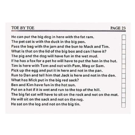 Toe By Toe Reading Manual for Teachers and Parents  hi\-res