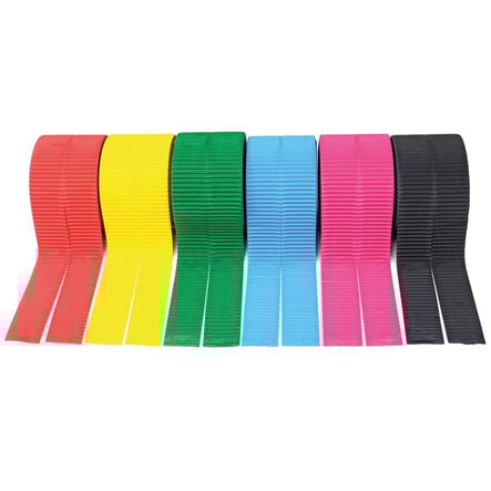 Bordette® Straight Cut Corrugated Border Rolls Assorted 6pk  hi\-res