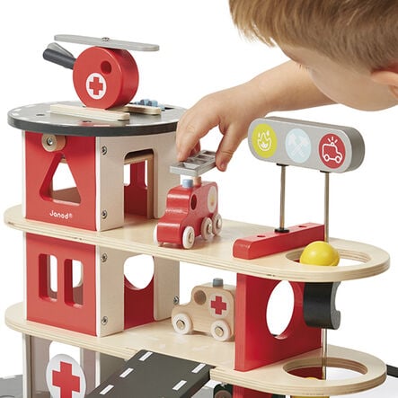 Small World Wooden Emergency Station  hi\-res