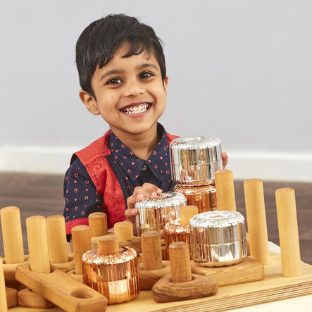 TTS Giant Wooden Stack and Build Construction Set  hi\-res