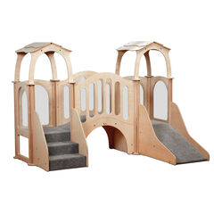 Millhouse Discovery Bridge Kinder Gym With Roof  Millhouse Discovery Bridge Kinder Gym With Roof  hi-res