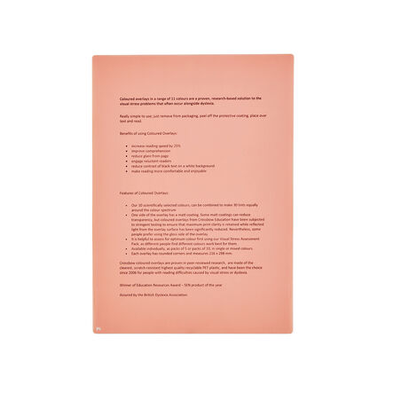 Coloured Page Overlays 16pk  hi\-res
