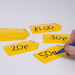 Dry Wipe Plastic Price Tags 20pcs  hi\-res