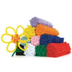 Chenille Pipe Cleaners Bright 30cm  hi-res