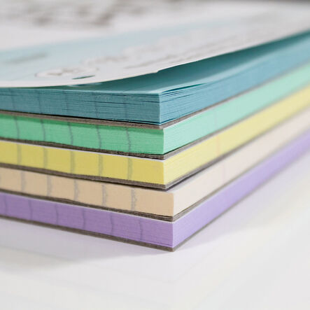 Assorted Toned Paper Refill Pads 5pk  hi\-res