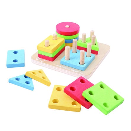 Wooden Manipulative Nursery Toys Bundle  hi\-res