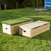 Outdoor Wooden Storage Bench  hi\-res