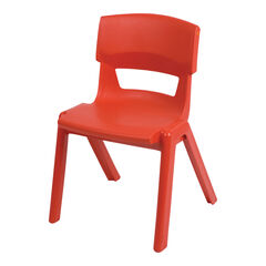 Postura+ Chair Red Seat height 260mm Poppy Red hi-res