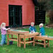 Outdoor Wooden Water and Sand Table with Pump  hi\-res