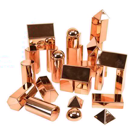 TTS Rose Gold Metallic Mini Blocks 32pk  hi\-res