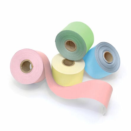 Poster Paper Border Rolls Pastel Assorted 50mm x 50m 4pk  hi\-res