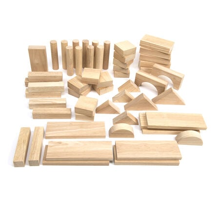 Wooden Jumbo Blocks 54pk  hi\-res