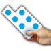 Coloured Spot Number Frames to 10 40pcs  hi\-res