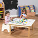 Toddler Low Square Table H380mm Single Table  hi\-res