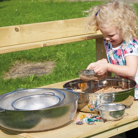 TTS Metal Nesting Colander Collection 4pcs  hi\-res