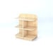 D\-End Cap Library Bookcase In Maple  hi\-res