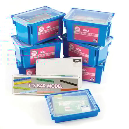 TTS White Rose Maths Bar Modelling Kit  hi\-res