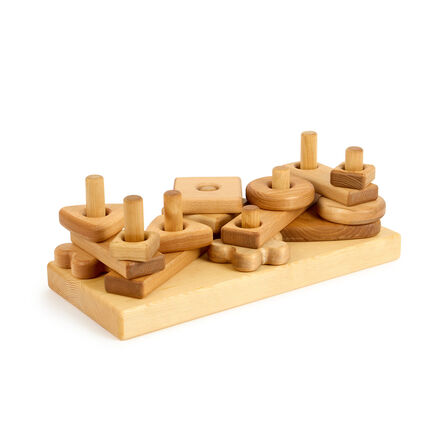 TTS Wooden Stack \x26 Build Block 15pk  hi\-res