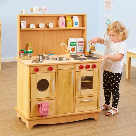 Role Play Wooden Kitchenette  hi\-res