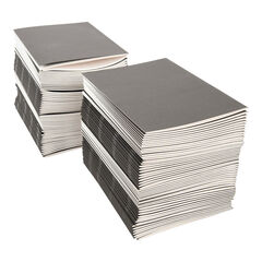 Pisces Black Stapled Sketchbooks Portrait A4 120gsm 100pk  hi-res