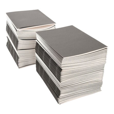 Pisces Black Stapled Sketchbooks Portrait 120gsm 100pk  hi\-res