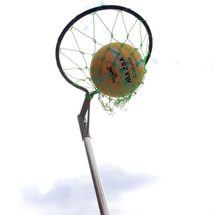Portable Netball Goal with Post Pad  hi\-res