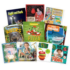 Turquoise Non-Fiction Book Bands Level 7 10pk  hi-res