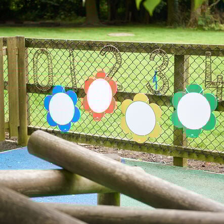 TTS Whiteboard Fence Daisy Set 4pk  hi\-res