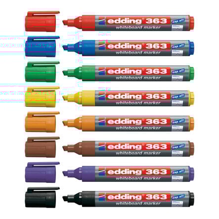 edding363 Board Marker \- Chisel Tip 50pk Multicoloured Multicoloured hi\-res
