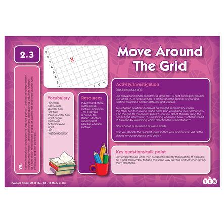 TTS Outdoor Maths Problem Solving Cards Year 2  hi\-res